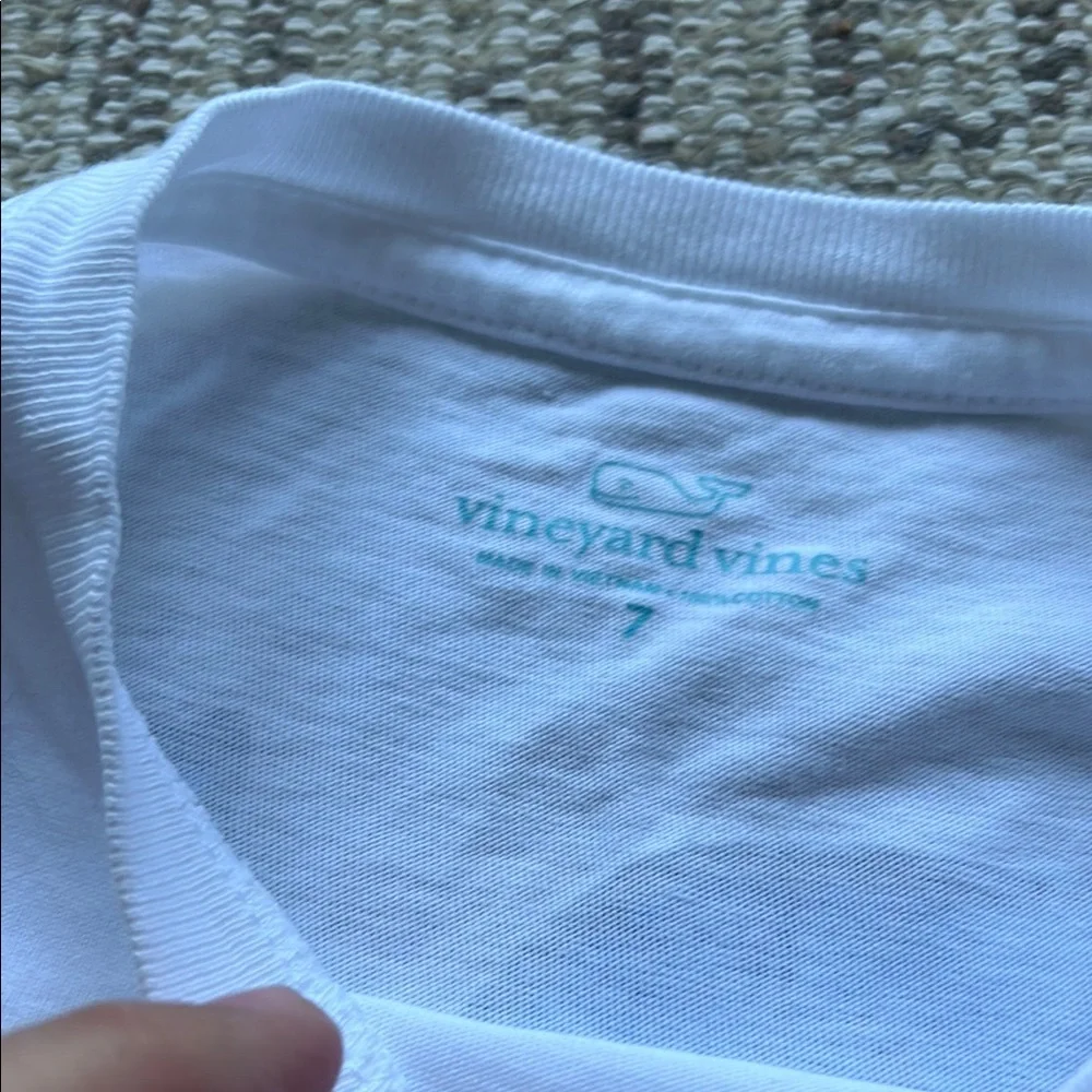 Vineyard Vines Kids White T-Shirt - Picture 3 of 5